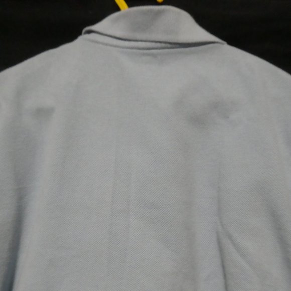 OLD NAVY, medium (8) regular, light blue polo, *juice stains SEE PIC, EUC - Picture 9 of 11